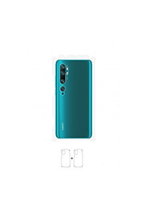 Xiaomi Mi Note 10 Pro Arka Yan Koruyucu Darbe Emici Poliüretan Film Amerika Üretimi