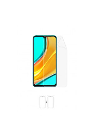 Xiaomi Redmi 9 Ekran Koruyucu Kaplama Darbe Emici Poliüretan Film Amerika Üretimi