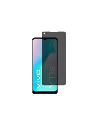 Vivo Y11s Mat Hayalet Ekran Koruyucu Kaplama Yandan Bakınca Görünmeyen Privacy Ekran Koruyucu