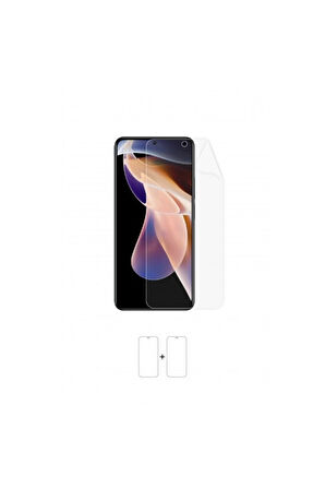 Xiaomi Redmi Note 11 Pro Ekran Koruyucu Kaplama Darbe Emici Poliüretan Film Amerika Üretimi