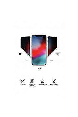 Xiaomi Redmi Note 13 5G Mat Hayalet Gizli Ekran Koruyucu Privacy Film
