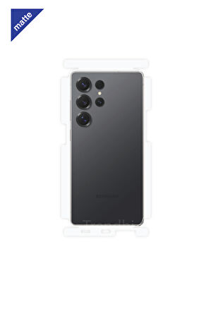 Samsung Galaxy S25 Ultra Mat Arka ve Yan Koruyucu Kaplama Poliüretan Film