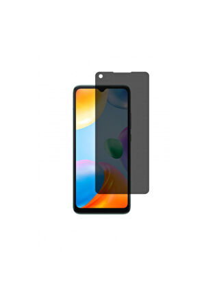 Xiaomi Redmi 10c Mat Hayalet Ekran Koruyucu Kaplama Yandan Bakınca Görünmeyen Privacy Ekran Koruyucu