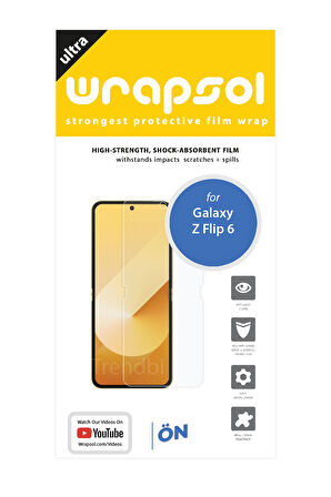 SAMSUNG GALAXY Z FLIP 6 EKRAN KORUYUCU POLİÜRETAN FİLM EKRAN KORUYUCU