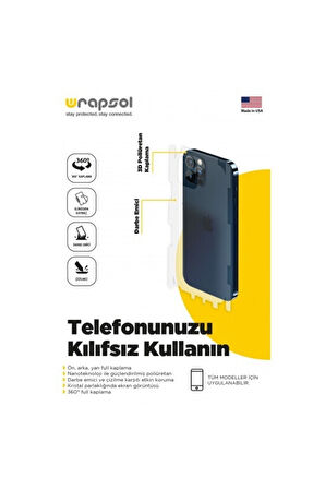 Xiaomi Redmi Note 10 Pro Arka Yan Koruyucu Darbe Emici Poliüretan Film Amerika Üretimi