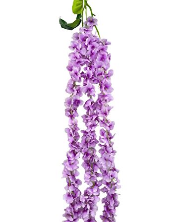Yapay Çiçek Sarkan Ortanca Çiçeği 110cm LİLA