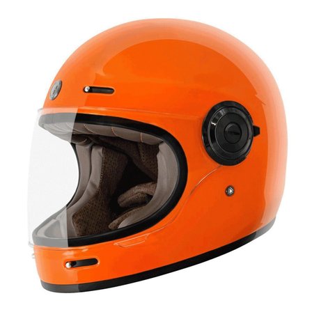 Torc T-1 Newport Kapalı Motosiklet Kaskı Oranj