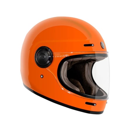 Torc T-1 Newport Kapalı Motosiklet Kaskı Oranj