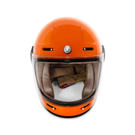 Torc T-1 Newport Kapalı Motosiklet Kaskı Oranj