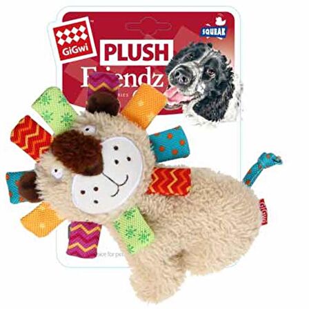 Gigwi Plush Friendz Sesli Aslan Köpek Oyuncağı