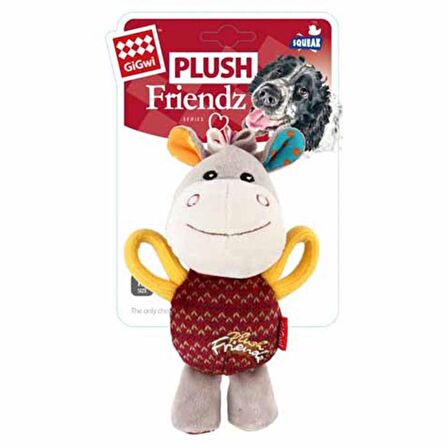 Gigwi Plush Friendz Sesli Eşek Peluş Köpek Oyuncağı