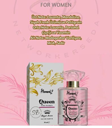 Homm Lıfe Kadın Queen Edp 50 ml Parfüm