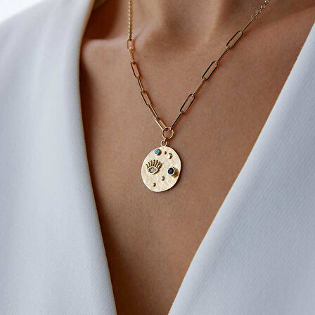 Face Of The Moon Kolye