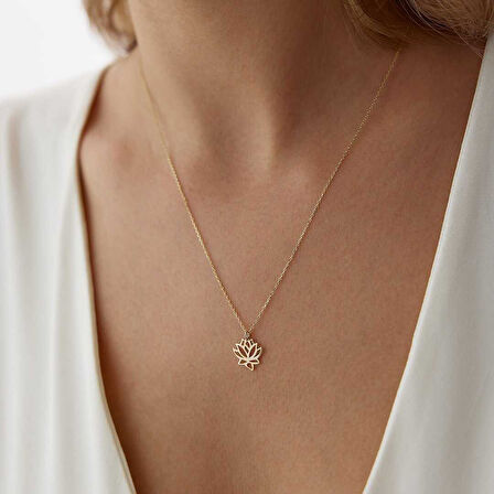 Mini Lotus Kolye