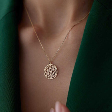 Yaşam Çiçeği Kolye