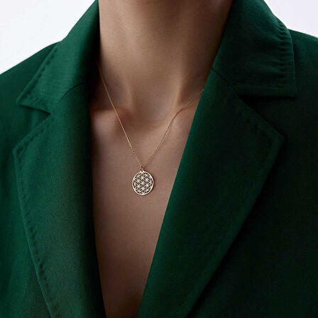 Yaşam Çiçeği Kolye