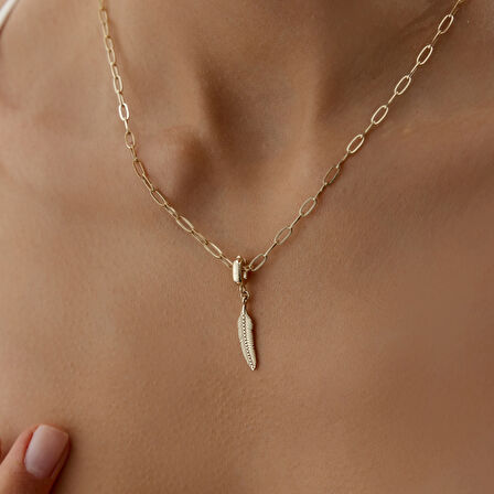 Birds Feather Kolye