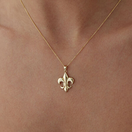 Fleur De Lis Kolye