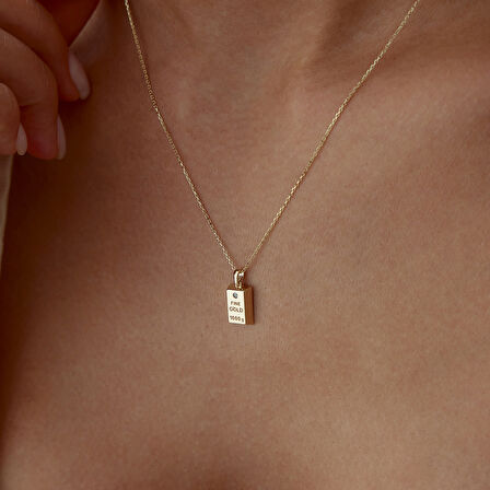 Tektaş Külçe Kolye