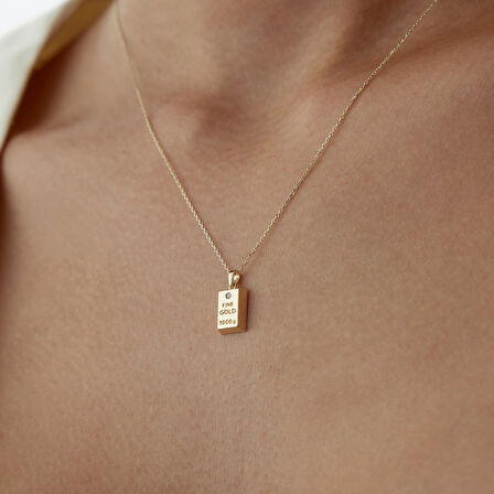 Tektaş Külçe Kolye