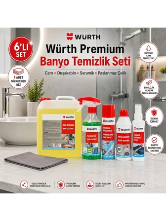 würth banyo temizlik seti