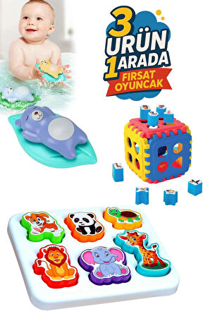 Bebek Banyo Oyuncak Ayı Banyo Oyuncakları Küvet Oyuncağı Neşeli Set