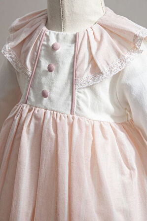 Tongs Baby Bebek Elbise 3918 Pembe