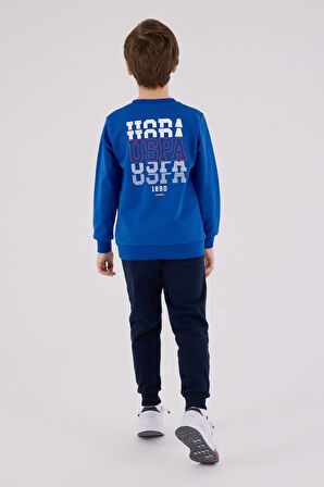 U.S. Polo Assn Eşofman Takımı US2208-4 Cobalt
