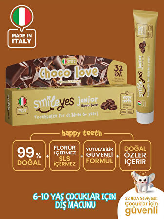 Smileyes Junior Diş Macunu 6+ Yaş 50 ml Choco Love