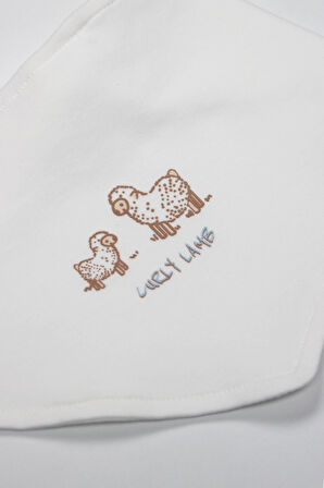 Bistyle Curly Lamb 10'Lu Hastane Çıkışı 11106 Bej Mavi Ekru