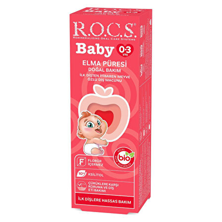 R.O.C.S.Baby Diş Macunu 35ml 0-3 Yaş Elma