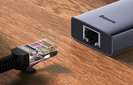 Baseus PD 100W 7in1 Type-C to Dönüştürücü Hub Type-C to HDMI4K@60Hz USB3.0 1000 Mbps RJ45 Ekran Paylaşma