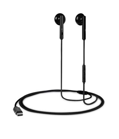 Ttec Klipsli Type-C Girişli HD Mikrofonlu Stereo Kablolu Type-C Kulakiçi Kulaklık Kontrol Tuşlu