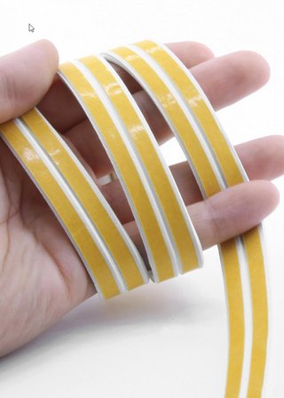 Kapı Pencere Bandı Fitili Yapışkanlı Soğuk Izolasyon Bant 10x2=20 Metre (BEYAZ)