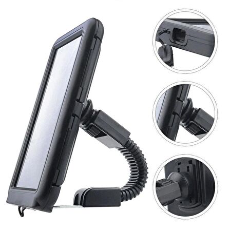 Mts Mt3 Kapali Telefon Tutucu Ayna Bağlantılı