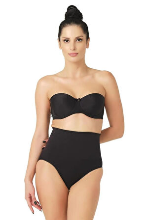 Siyah 2021 Double Düşük Bel Slip Korse