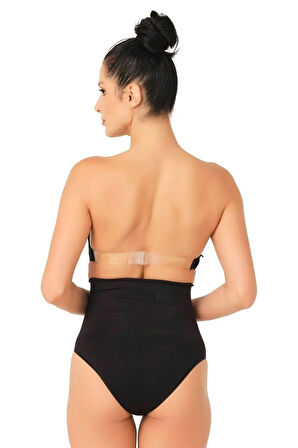 Kadın Ten Seamless Duoble Iz Yapmaz Slip Korse