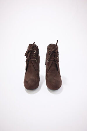 Kadın Nubuk Uzun Topuklu Ayakkabı