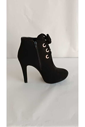 Kadın Nubuk Uzun Topuklu Ayakkabı