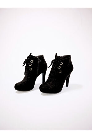 Kadın Nubuk Uzun Topuklu Ayakkabı