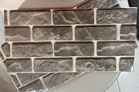 (6 Adet) Kendinden Yapışkanlı Dekoratif Esnek Köpük Beyaz Pvc Mermer Panel 60x30 (0,18 mkr)cm Mutfak Banyo WC