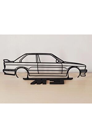 BMW M3 E30  20cm Plastik Masa Süsü Masa Dekorasyonu