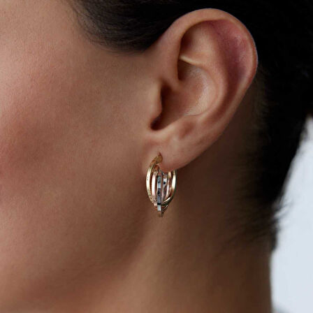 Trio Color  Klef Halka küpe