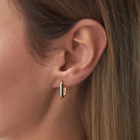 Köşeli Ataç Küpe