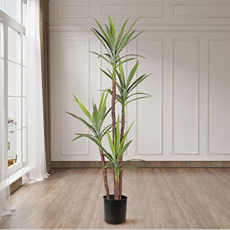 Yapay Ağaç Dracaena Ağacı 4Gövdeli 180 cm Premium Kalite