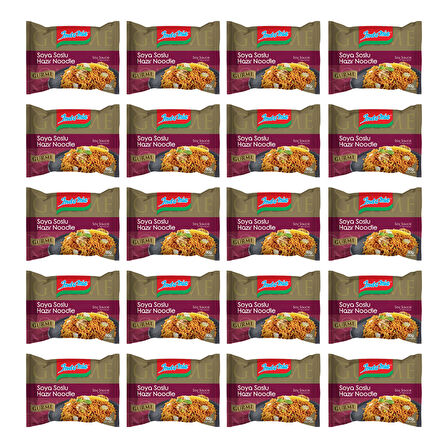 Indomie Noodle Gurme Soya Soslu 80 gr x 20 Adet