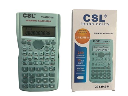 Csl Cs-82Ms-M Mavi Fonksiyonel Hesap Makinesi
