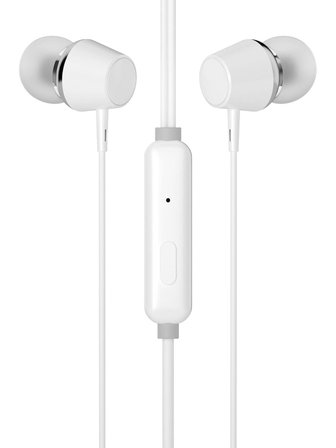 Hp Dhe-7000-Wt Kablolu Kulakiçi 3.5Mm Jack Mikrofonlu Beyaz Kulaklık
