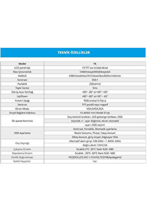 SNRELK 19'' 49 EKRAN PRO DAHİLİ HOPARLÖR (DAHİLİ WİFİ) UYDU ALICISI FULL SET TV MONİTÖR