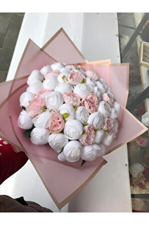 Şakayık Isteme Buketi ,söz Çiçeği Pastel